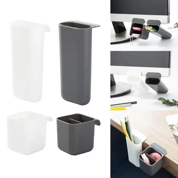 Computer Monitor Pocket Pencil Holder Office Stationery Office Pen Pencil – Image 4
