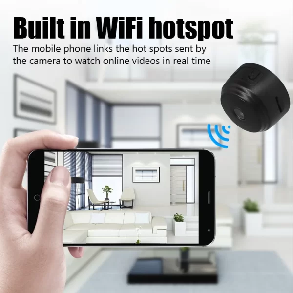 Mini A9 Camera WiFi Wireless Monitoring Security Protection Remote Monitor Camcorders Video Surveillance Smart Home – Image 6