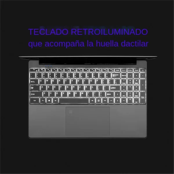 Laptop 15.6 Inch IPS Screen 16GB RAM Intel Celeron N5095 Business Netbook Windows 10 11 Pro Gaming Office Notebook Pc Portable – Image 3