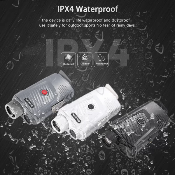Pocket Electronic Monocular 7X Zoom 1080P HD Video Digital Camcorder for Outdoor Camping Fishing Day Night Vision Photography – Image 2