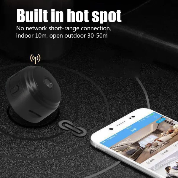 Mini A9 Camera WiFi Wireless Monitoring Security Protection Remote Monitor Camcorders Video Surveillance Smart Home – Image 4