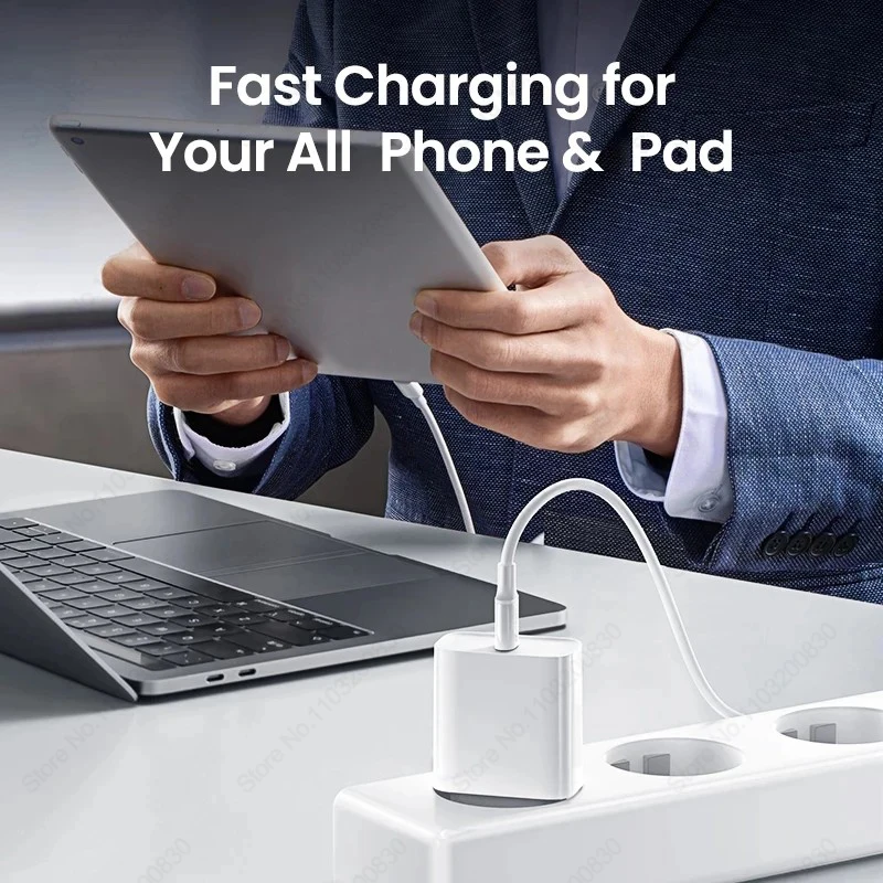 Chargeur rapide USB de type C, adaptateur de charge rapide, accessoires de téléphone portable, For Apple PD 20W, For iPhone 16 15 11 14 12 13 Pro Max Plus – Image 4