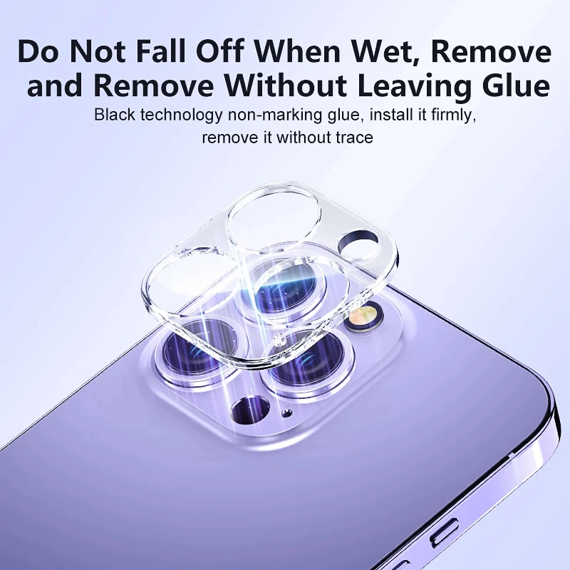 Film Hydrogel 2 en 1 avec verre trempé, pour iPhone 16 15 Pro Max 14 Plus 13 12 11 16 Pro, protecteur d'objectif arrière, accessoires de téléphone – Image 3