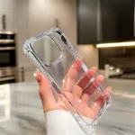 Coque de téléphone transparente en Silicone, antichoc, étui arrière de Protection d&rsquo;objectif pour iPhone 13 11 12 14 15 16 Pro Max 7 8 Plus Mini X XS XR 5 6