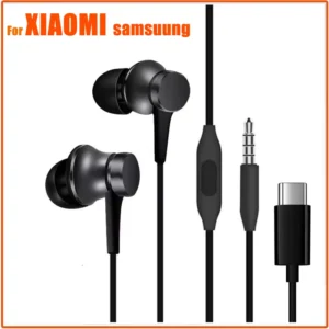 Écouteurs filaires de Type C pour Xiaomi 15 14 13 12 Pro Ultra Lite, 3.5MM, pour Redmi POCO Samsung Google 3, accessoires