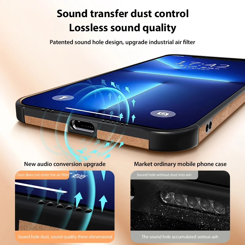 Coque de téléphone souple en cuir fourrure de luxe, protection complète de l'objectif, accessoires de téléphone, iPhone 15 14 13 12 11 Pro Max Plus, mode 256 – Image 4