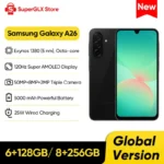 Version mondiale Samsung Galaxy A26 5G Smartphone Exynos 1380 6.7  »120Hz écran Super AMOLED 50MP OIS caméra 5000mAh batterie