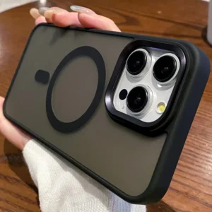 Coque magnétique de luxe pour iPhone, charge sans fil Magsafe, pare-chocs, couverture, accessoires de téléphone, 15, 14, 13, 12, 11 Pro Max, 15 Plus, 256