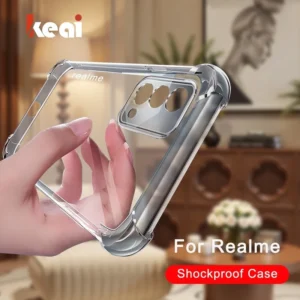 Transparent pour Realme GT NEO 5 3 V5 XT X7 X50 X2 Pro 8 7 6 5 Pro C15 C12 C11 C3 étui Ultra mince HD clair souple antichoc couverture
