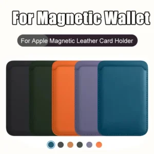 Portefeuille en cuir de luxe pour For Apple iPhone, carte de téléphone magnétique, support de sac, accessoires de couverture, For Magsafe, 15, 14, 13, 12, 11 Pro Max Plus