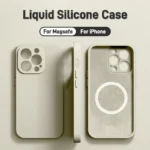 Pour Magsafe coque en Silicone liquide pour iPhone 16 15 14 13 12 11 Pro Max 16 Plus charge sans fil couverture magnétique accessoires de téléphone