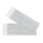 Autocollants clavier arabe universel, 2 pièces, pour PC, ordinateur portable, clavier d&rsquo;ordinateur
