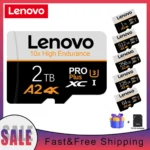 Lenovo-Carte mémoire Mini SD haute vitesse pour Smartphone, Micro TF, Flash USB, Pen Drive, 1 To, 512 Go, 256 To, 128 To, Classe 10