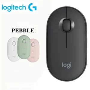 Logitech PEBBLE M350 ordinateur portable tablette souris sans fil Bluetooth souris légère et mince muet bureau 2 en 1 batterie/USB Stock Mini souris