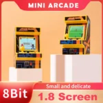 Console de jeu Portable, Mini jouets d&rsquo;arcade, lecteur de jeu portatif de poche, 1.8 pouces, joueur nostalgique, cadeau pour enfant avec 152 jeux pour enfants