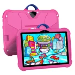 Tablette d&rsquo;apprentissage de dessin animé pour enfants, tablettes de jeux éducatifs, cadeaux pour enfants, Core, 4 Go de RAM, 64 Go, Android Dean, 7.0 pouces, nouveau