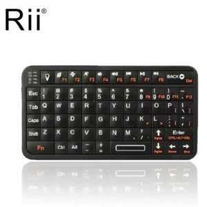 Rii 518BT clavier Bluetooth Mini clavier sans fil souris pavé tactile à distance pour Android TV Box PC