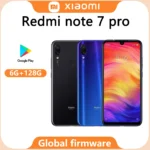 Smartphone Firmware mondial Xiaomi Redmi Note 7 Pro 6G 128G Adaptateur sans message EU.UK. Téléphone américain et AU utilisé