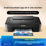 Imprimante sans fil à jet d&rsquo;encre pour documents, maison, bureau, étudiant, A4, copie, numérisation, machine tout-en-un, famille, petite photo, téléphone portable, TS3480