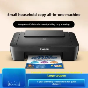 Imprimante sans fil à jet d'encre pour documents, maison, bureau, étudiant, A4, copie, numérisation, machine tout-en-un, famille, petite photo, téléphone portable, TS3480