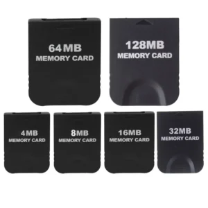 4 mo 8 mo 16 mo 32 mo 64 mo 128 mo carte de stockage de données de jeu pour NGC GameCube Console carte mémoire pour Wii carte de jeu clé mémoire