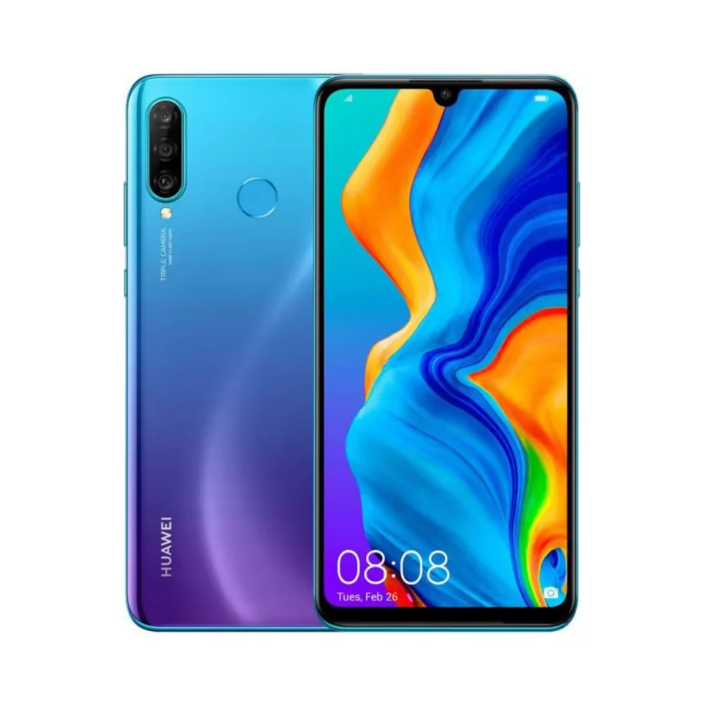 Huawei P30 Lite Smartphone Android mondial débloqué, 6,15 pouces, 128 Go de ROM, 24 MP + 32 MP, Google Play Store, téléphone portable, débloqué – Image 4