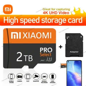 Xiaomi Original Micro TF cartes SD 512GB carte mémoire SD 2 to Cartao De Memoria 128GB pour Nintendo Switch téléphone caméra carte De stockage