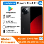 Xiaomi Civi 4 Pro 5G 2750x1236px 6,55 pouces Snapdragon8S Gen3 50MP HyperOS téléphone utilisé