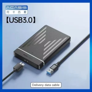 ACASIS – disque dur externe HDD, usb 3.0, 2 to, pour PC, Mac, tablette, Xbox, PS4 ,PS5 ,TV box, 2 couleurs HD