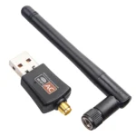 Adaptateur wifi USB double bande 600Mbps, 2.4GHz, 5GHz, avec antenne, Mini ordinateur, récepteur de carte réseau