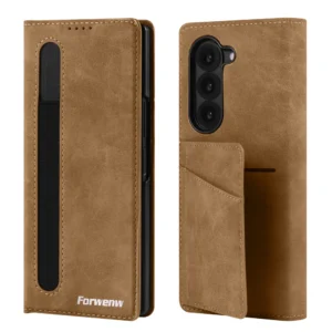 Nouveau étui pour Samsung Galaxy Z Fold 7 6 5 coque de téléphone Support portefeuille en cuir de luxe housse à rabat pour Samsung Z Fold 4 3 housse de téléphone