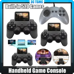 Console de jeu portable 520 jeux intégrés Console de jeu rétro Console de jeu classique cadeaux pour garçons filles Console de jeu portable