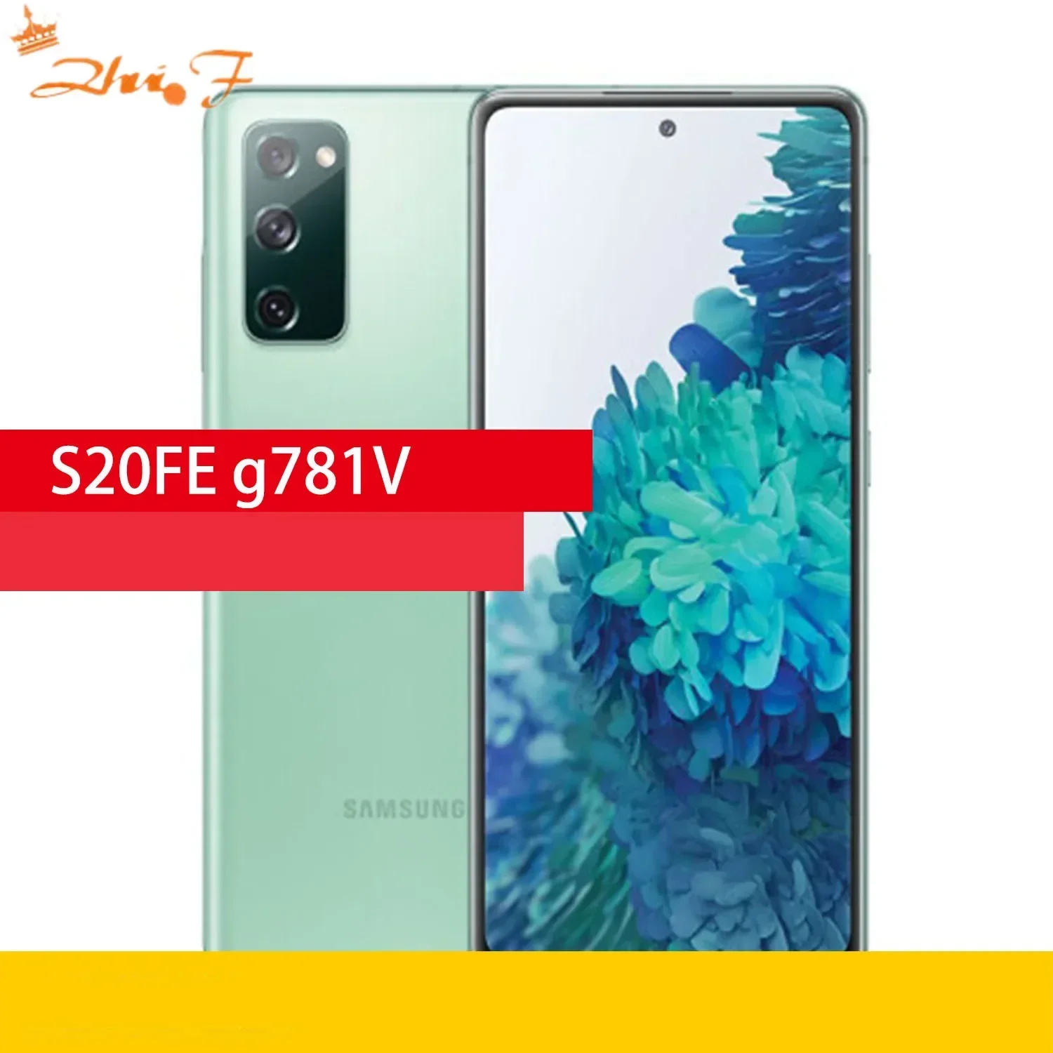 Samsung Galaxy S20 FE G781v 5G 6.5 « ROM 128GB RAM 6GB Snapdragon NFC Octa Core Original S20FE 5G téléphone portable débloqué