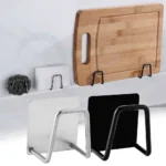 Porte-éponges de cuisine en acier inoxydable, étagère d&rsquo;évier, supports adhésifs, support de séchage, crochets muraux, organisateur de rangement d&rsquo;accessoires