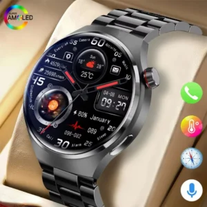 2025 nouvelle montre intelligente hommes pour Huawei montre 4 Pro 360*360 HD écran fréquence cardiaque Bluetooth appel surveillance de la santé sport Smartwatch