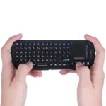 IPazzPort Mini clavier sans fil Bluetooth et 2.4GHz avec pavé tactile sourisCombo pour Android TV Box/PC/tablette/PS4/Raspberry Pi 3/HTPC