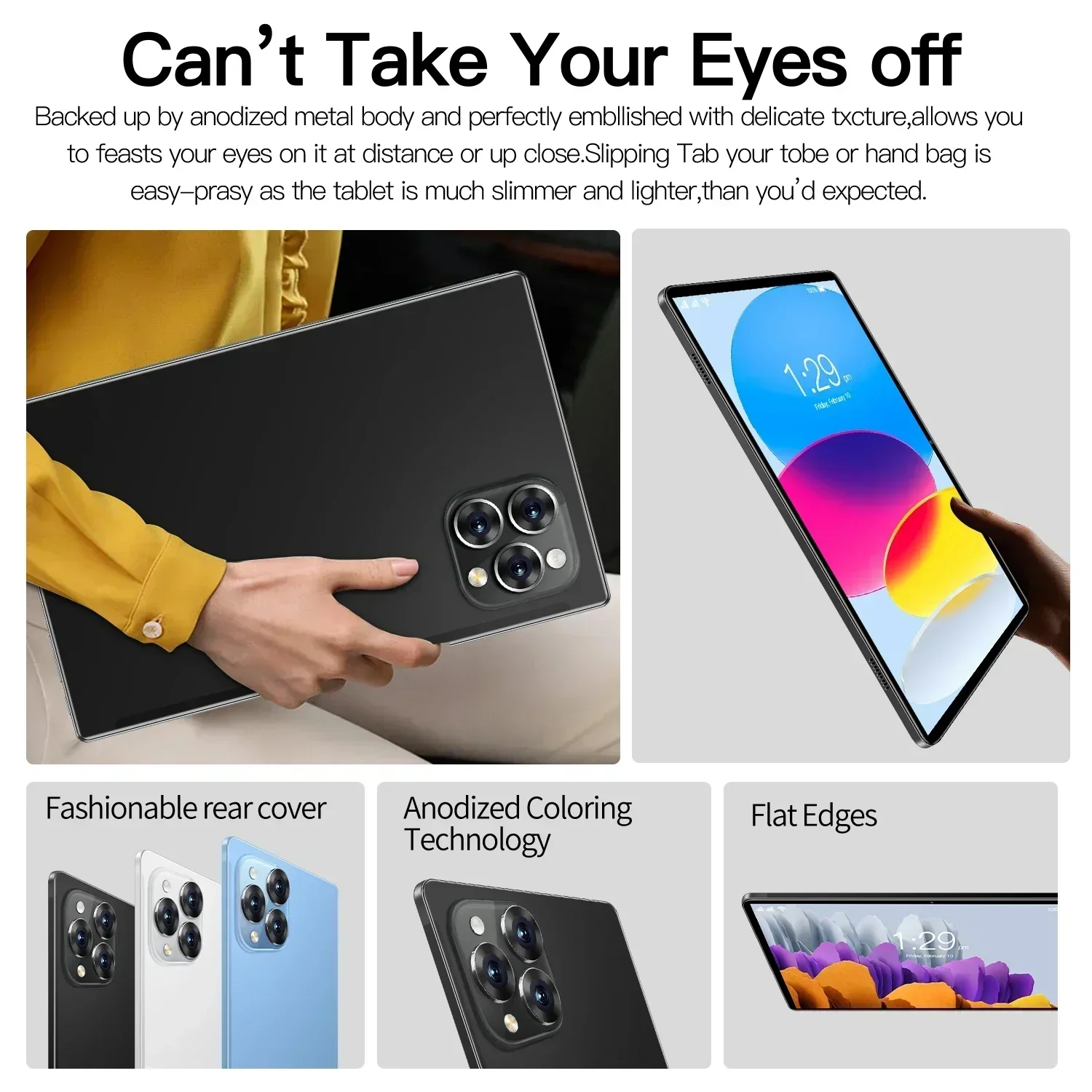 2024 Global Version Tablets Xiaoml Pad 15 Pro 11 inch 4K HD Original Tablet 5G Wifi Android PC MI Tablets Google Play Tablets PC – Image 2