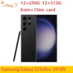 Samsung Galaxy S23 Ultra 5G s23u S918N 6.8 « ROM 256/512GB RAM 12GB Snapdragon NFC téléphone portable Android d&rsquo;origine