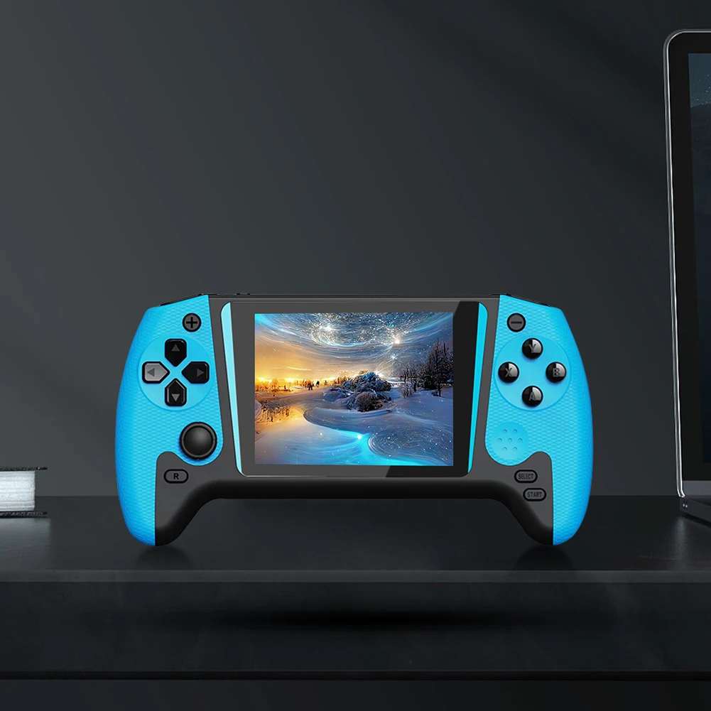 Console de jeu écran LCD 3.5 pouces intégré 500 jeux Console de jeu Portable TV connecter Console de jeu nostalgique pour lecteur unique – Image 2