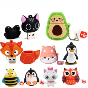 Clé USB 2.0 en forme de dinosaure, 8 Go, 16 Go, 32 Go, 64 Go