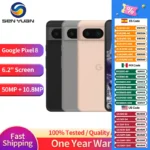 Google Pixel 8 5G 6.2 « OLED 8GB RAM 128GB 256GB ROM NFC Google Tensor G3 Octa Core Android Smartphone pixel 8 pixel8 téléphone portable