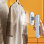 Fer à vapeur portatif 360 ° Machine à repasser électrique alimentée par USB, petit cuiseur vapeur pour vêtements en tissu