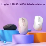 Logitech M650 M650L souris silencieuse sans fil Bluetooth bureau ordinateur portable capteur technologie avancée optique Programmable boutons souris