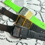 Montre électronique LED de luxe pour hommes, montre numérique de sport multifonction avec calculatrice