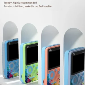 Console de jeu Portable rétro G5, avec 500 jeux classiques, écran de 3.0 pouces, manette de jeu Portable couleur Macaron, batterie Rechargeable 1020mAH