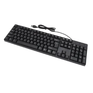 104 touches USB clavier filaire anglais/russe/espagnol/français langue conception ergonomique clavier de jeu pour ordinateurs portables de bureau ordinateurs de bureau
