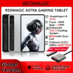 Version mondiale tablette de jeu Redmagic Astra NP05J Snapdragon 8 Elite 9.06 « OLED 165Hz 2400 × 1504 13MP 8200mAh batterie double cellule