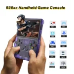 R36XX rétro Console de jeu vidéo portable Support sans fil Wifi Bluetooth lecteur de jeu de poche 3.5  »écran Console de jeu cadeau pour enfants