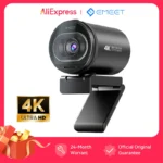 Webcam 4K caméra Web en Streaming 1080P 60FPS caméra USB EMEET S600 Autofocus caméra de flux vivant avec micros pour Tiktok/YouTube