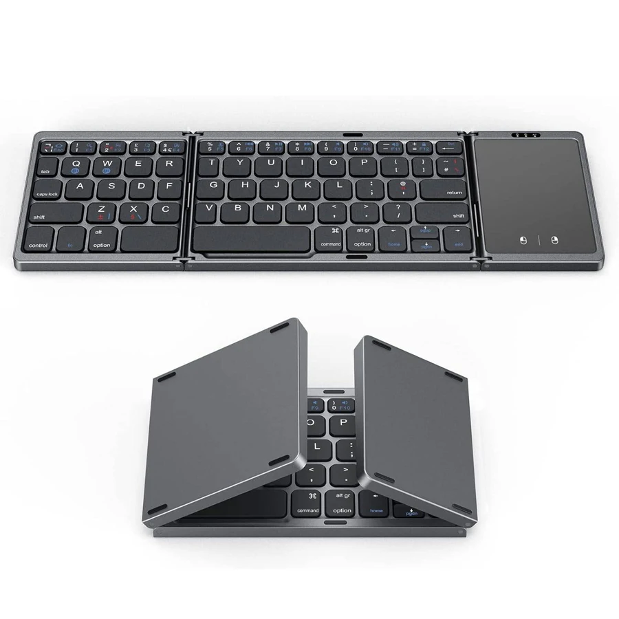 TouchSub-Mini clavier pliable sans fil, Bluetooth, portable, russe, Mac, iOS, Android, Windows, PC, tablette